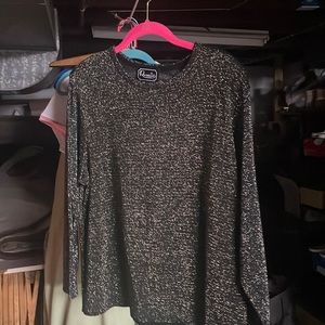 Adorable black and gold sweater